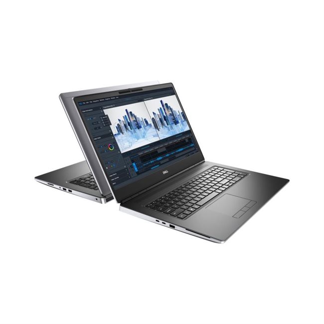 Dell Precision Mobile Workstation 7760 Core i7 43,8cm 17,3Zoll 16GB Grau