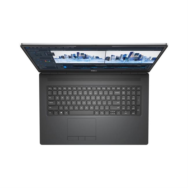 Dell Precision Mobile Workstation 7760 Core i7 43,8cm 17,3Zoll 16GB Grau