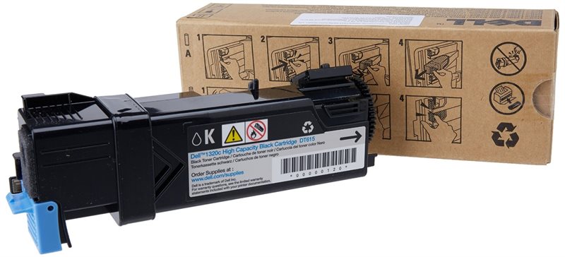 Dell Toner HC schwarz - DT615 / 593-10258 Dell Toner HC schwarz - DT615 / 593-10258