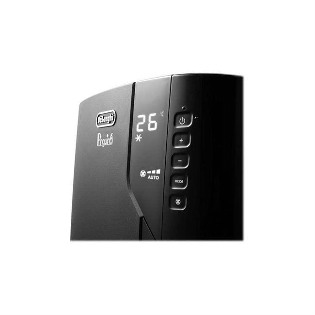DeLonghi Pinguino PAC EX120 Silent Klimagerät Mobil Bis zu 110 m³ Schwarz