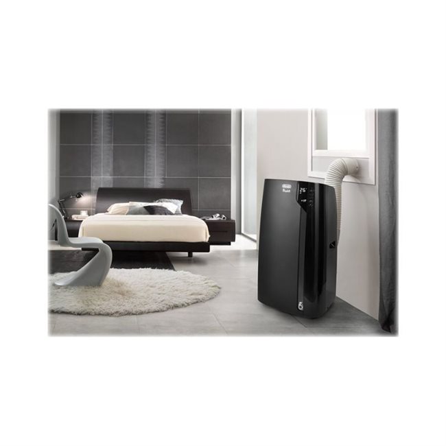 DeLonghi Pinguino PAC EX130 ECO Klimagerät Mobil Bis zu 120 m3 schwarz