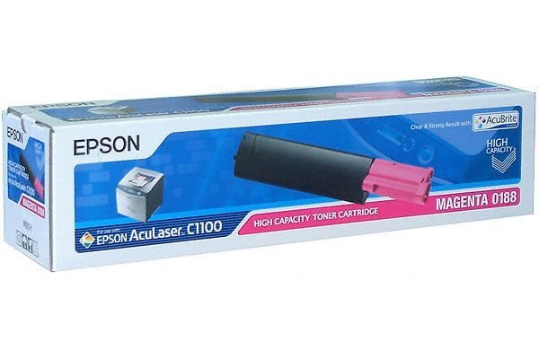 EPSON AcuBrite Toner für AcuLaser C1100/N, magenta EPSON AcuBrite Toner für AcuLaser C1100/N, magenta
