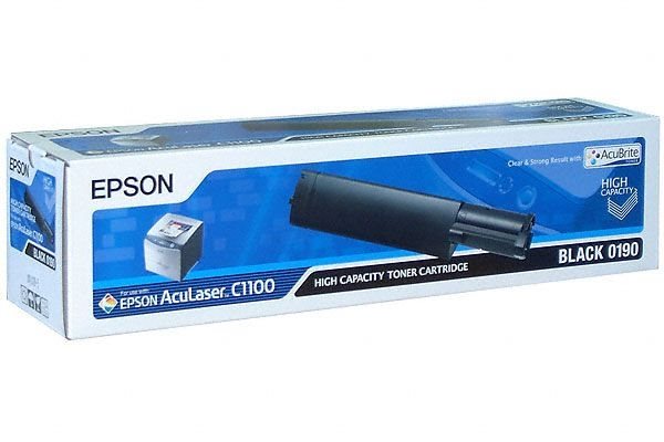 EPSON AcuBrite Toner für AcuLaser C1100/N, schwarz EPSON AcuBrite Toner für AcuLaser C1100/N, schwarz