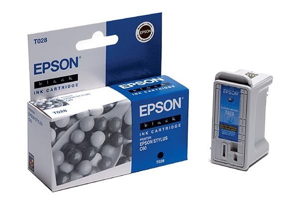 EPSON Farbtintenpatrone für Stylus C60, schwarz EPSON Farbtintenpatrone für Stylus C60, schwarz