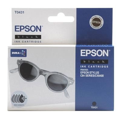 EPSON Farbtintenpatrone für Stylus C64/C84, schwar EPSON Farbtintenpatrone für Stylus C64/C84, schwar
