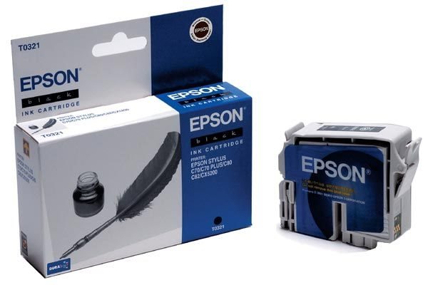 EPSON Farbtintenpatrone für Stylus C80, schwarz EPSON Farbtintenpatrone für Stylus C80, schwarz