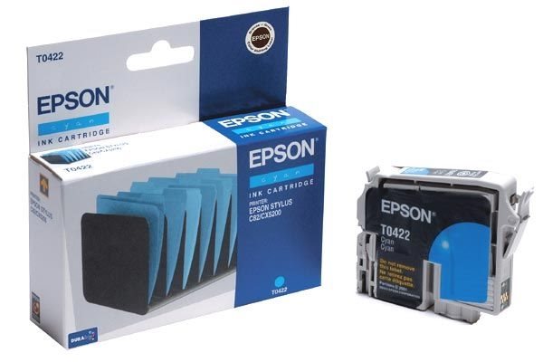 EPSON Farbtintenpatrone für Stylus C82, cyan EPSON Farbtintenpatrone für Stylus C82, cyan