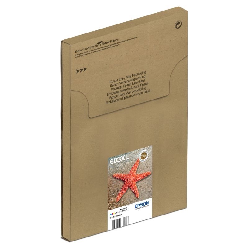 Epson Origina XL Tinte 4er Multipack BKCMY - Easy Mail 603XL - C13T03A64510 Epson Origina XL Tinte 4er Multipack BKCMY - Easy Mail 603XL - C13T03A64510