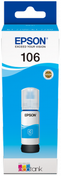 Epson Original 106 - Tinte cyan - C13T00R240 Epson Original 106 - Tinte cyan - C13T00R240