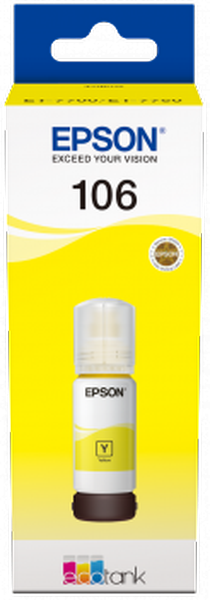 Epson 106 - ink yellow -  C13T00R440