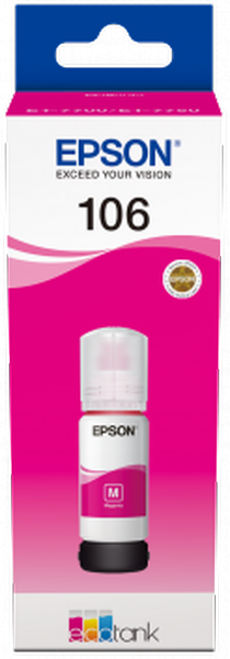 Epson Original 106 - Tinte magenta - C13T00R340 Epson Original 106 - Tinte magenta - C13T00R340