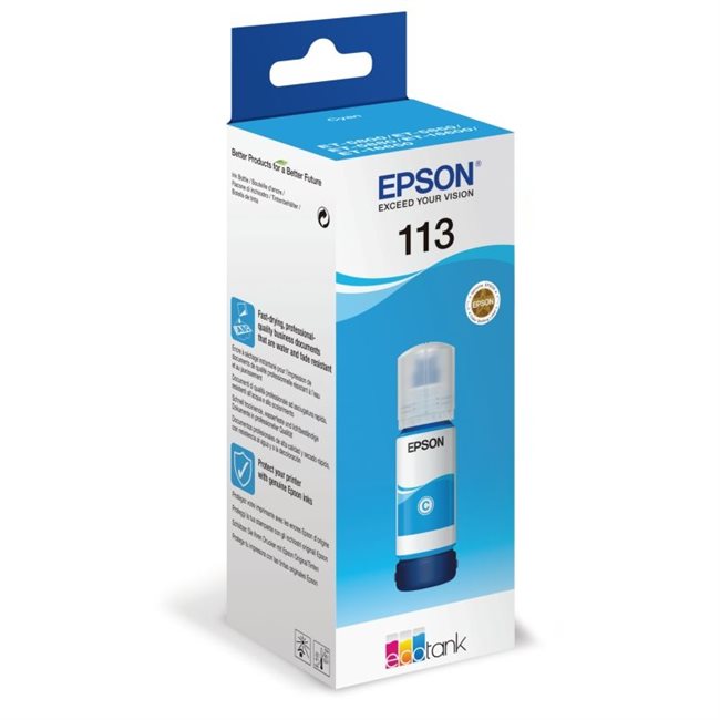 Epson Original cyan - Nachfülltinte 113 - C13T06B240