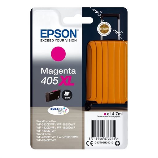 Epson Original HC Tinte magenta 405XL - C13T05H34010 Epson Original HC Tinte magenta 405XL - C13T05H34010