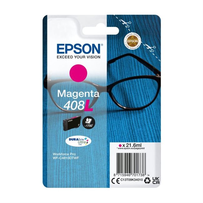 Epson Original HC Tinte magenta 408L - C13T09K34010