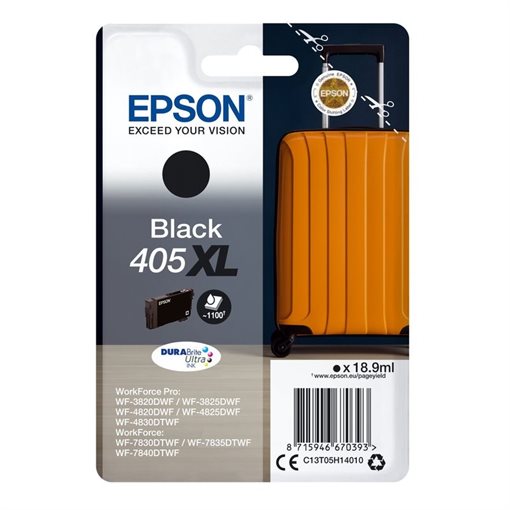 Epson Original HC Tinte schwarz 405XL - C13T05H14010 Epson Original HC Tinte schwarz 405XL - C13T05H14010