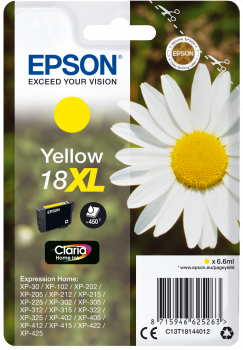 Epson Original Tinte 18XL gelb - C13T18144012 Epson Original Tinte 18XL gelb - C13T18144012