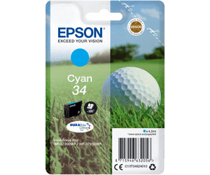 Epson Original - Tinte 34 cyan - C13T34624010 Epson Original - Tinte 34 cyan - C13T34624010