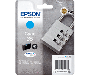 Epson Original - Tinte 35 cyan -  C13T35824010