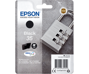 Epson Original - Tinte 35 schwarz -  C13T35814010