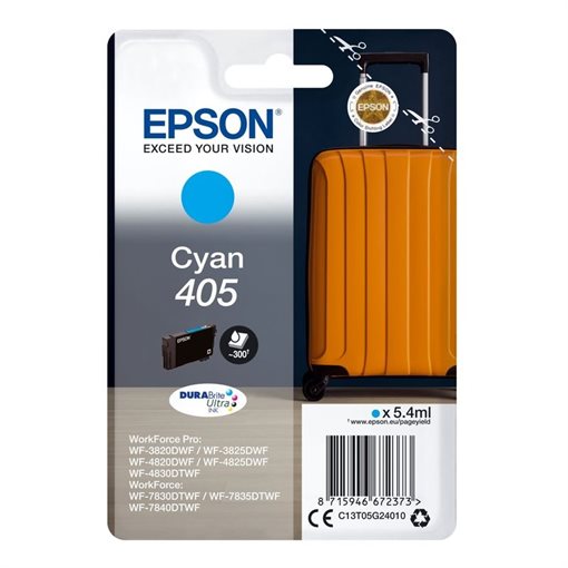 Epson Original Tinte cyan 405 - C13T05G24010 Epson Original Tinte cyan 405 - C13T05G24010