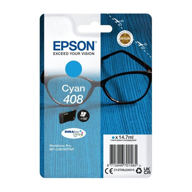 Epson Original Tinte cyan 408 - C13T09J24010