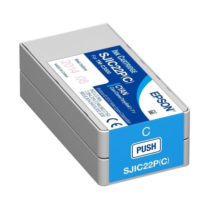 Epson Original Tinte cyan SJIC36P(C) - C13T44C240 Epson Original Tinte cyan SJIC36P(C) - C13T44C240