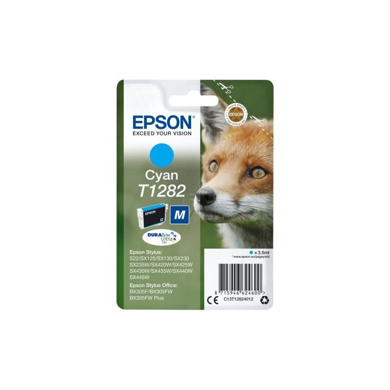 Epson Original Tinte cyan T1282 - C13T12824012