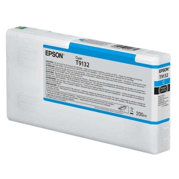 Epson Original Tinte cyan T9132 - C13T913200 Epson Original Tinte cyan T9132 - C13T913200