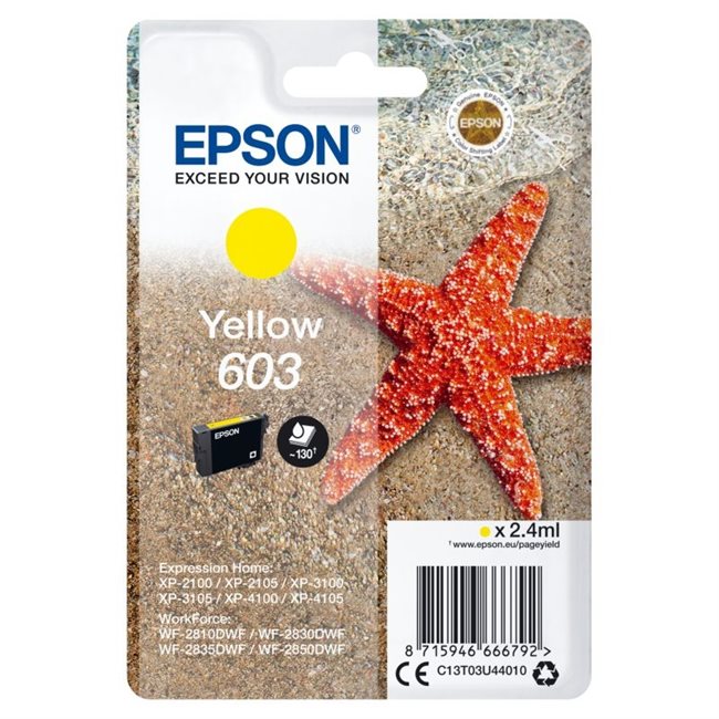 Epson Original Tinte gelb 603 - C13T03U44010