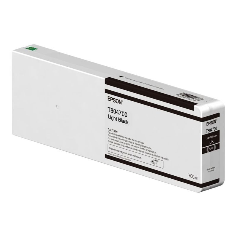 Epson Original Tinte hell-schwarz - C13T804600