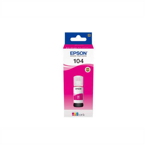 Epson Original Tinte magenta 104 - C13T00P340 Epson Original Tinte magenta 104 - C13T00P340