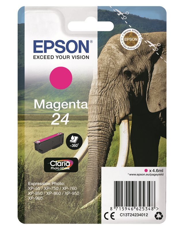 Epson Original - Tinte magenta - 24 Claria
