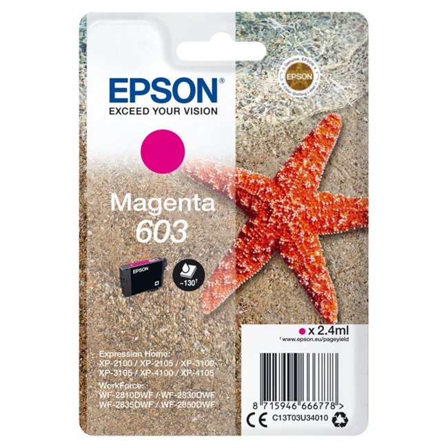 Epson Original Tinte magenta 603 - C13T03U34010