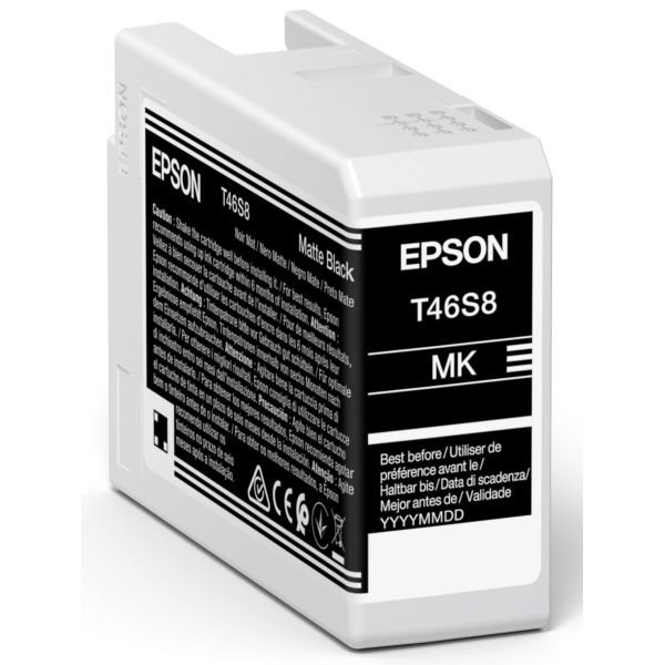 Epson Original Tinte Matt Schwarz T46S8 - C13T46S800