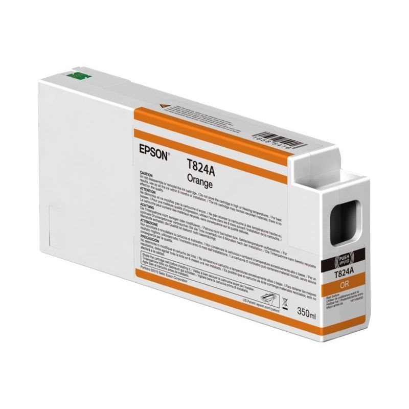 Epson Original Tinte - orange T824A - C13T824A00 Epson Original Tinte - orange T824A - C13T824A00