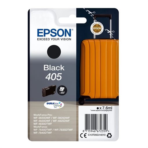 Epson Original Tinte schwarz 405 - C13T05G14010 Epson Original Tinte schwarz 405 - C13T05G14010