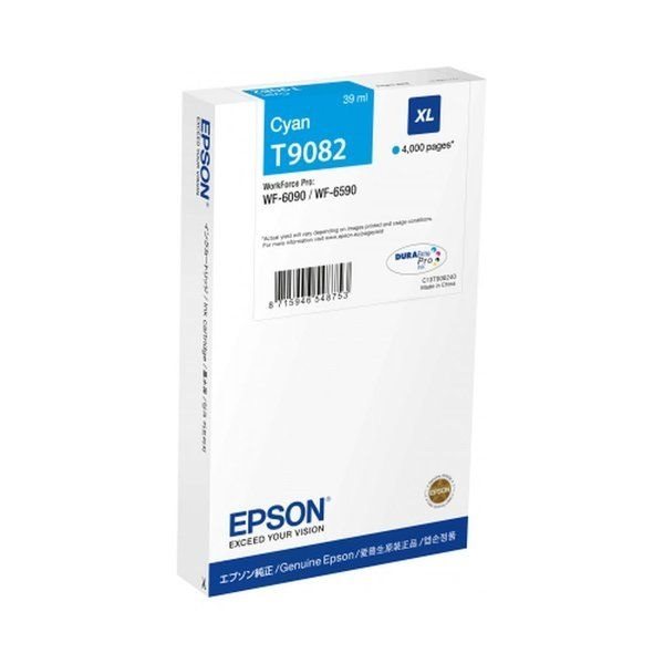 Epson Original - XL Tinte cyan - C13T908240 Epson Original - XL Tinte cyan - C13T908240