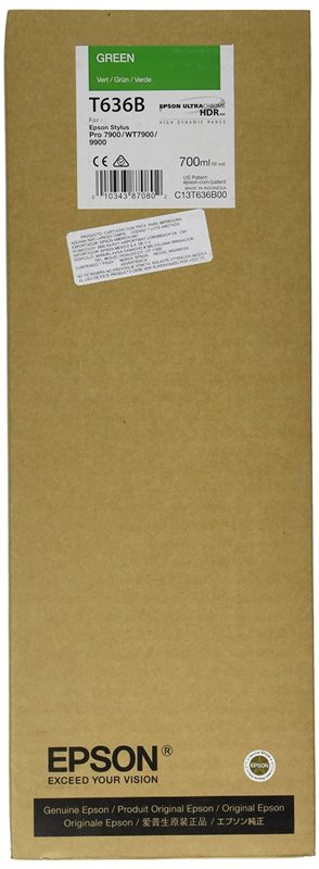 Epson Tinte grün für Pro7890, T636B00