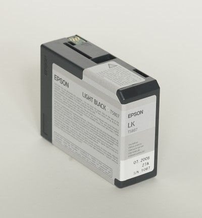 Epson Tinte light schwarz für Pro3800, T580700 Epson Tinte light schwarz für Pro3800, T580700