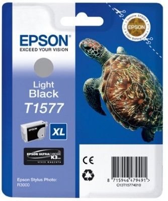 Epson Tinte light schwarz für R3000, T15774010 Epson Tinte light schwarz für R3000, T15774010