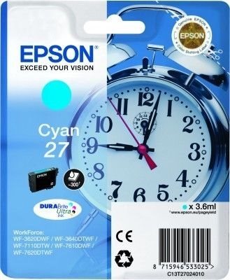 Epson Tintenpatrone cyan - C13T27024010 Epson Tintenpatrone cyan - C13T27024010