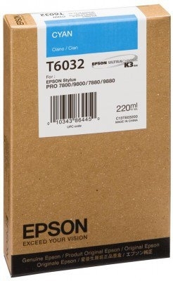 Epson Tintenpatrone cyan, T563200, HC