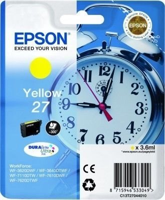 Epson Tintenpatrone gelb - C13T27044010 Epson Tintenpatrone gelb - C13T27044010