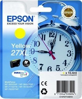 Epson ink cartridge yellow XL -  C13T27144010