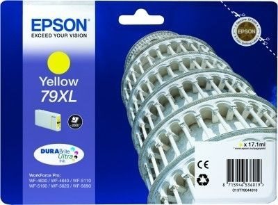 Epson ink cartridge yellow XL -  C13T79044010