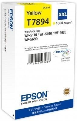 Epson ink cartridge yellow XXL -  C13T789440