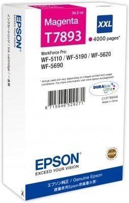 Epson ink cartridge magenta XXL -  C13T789340