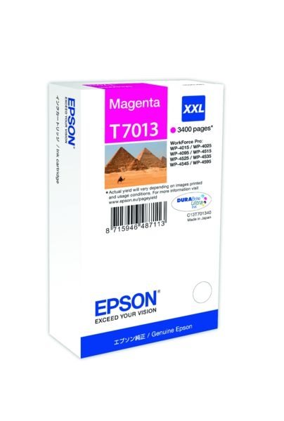 Epson ink cartridge magenta XXL , T70134010