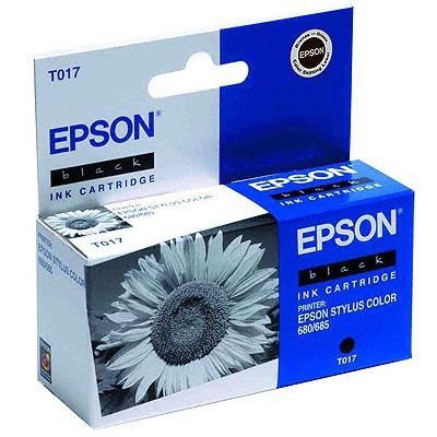 EPSON Tintenpatrone schwarz 680 -T017401- EPSON Tintenpatrone schwarz 680 -T017401-