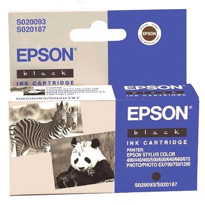 EPSON Tintenpatrone schwarz für -T050140 -